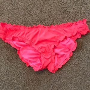 Victoria’s Secret Bikini ruffle cheeky bottom